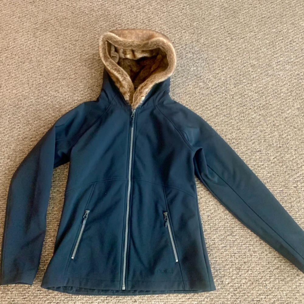 Marmot Furlong Soft Shell Jacket With Faux Fur, W… - image 3